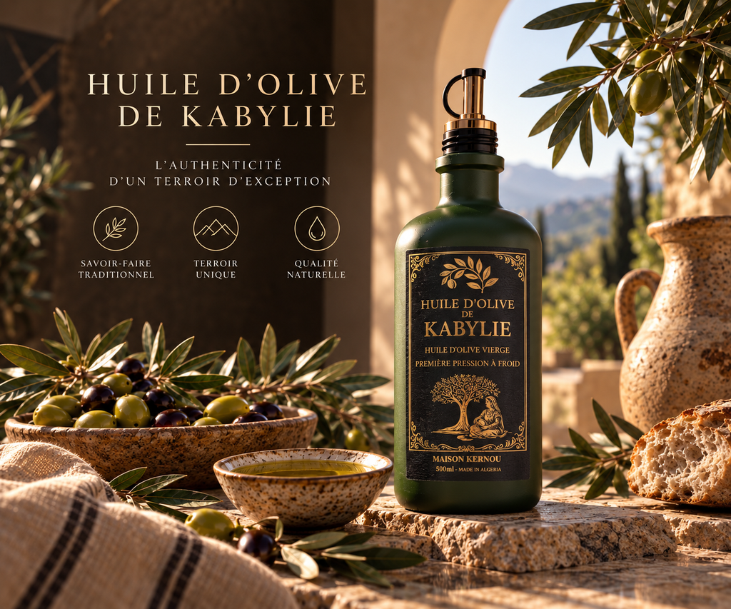 Huile d'olive de Kabylie, l'authenticité d'un terroir d'exception